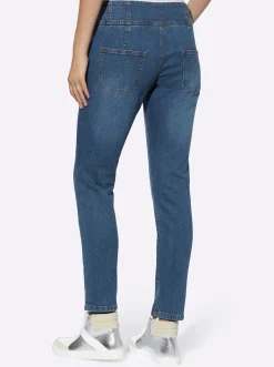 Jeans mit hohem Bund