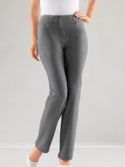 Jeans mit innenliegendem Dehnbund