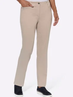Jeans mit innenliegendem Dehnbund