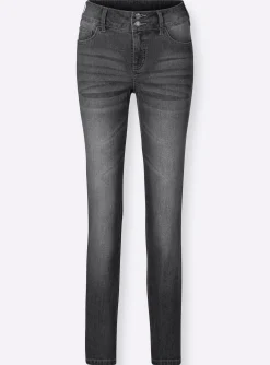 Jeans mit Nieten an den Taschen