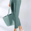 7/8-Jeans mit optisch streckenden Nähten