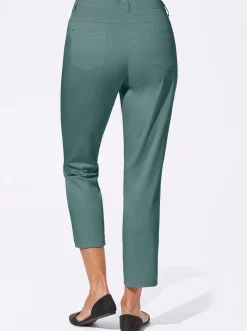 7/8-Jeans mit optisch streckenden Nähten