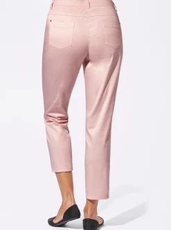 7/8-Jeans mit optisch streckenden Nähten