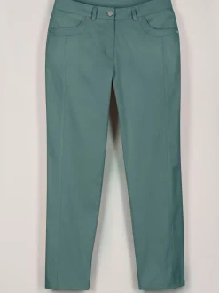 7/8-Jeans mit optisch streckenden Nähten