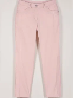 7/8-Jeans mit optisch streckenden Nähten