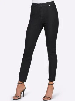 7/8-Jeans mit Push-up-Effekt