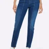 Jeans mit Teilnungsnähten