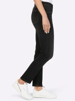 Jeans mit Teilnungsnähten