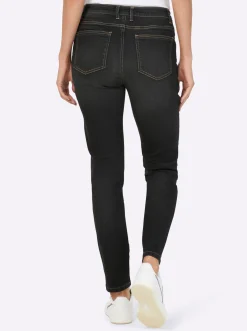 Jeans mit Teilnungsnähten