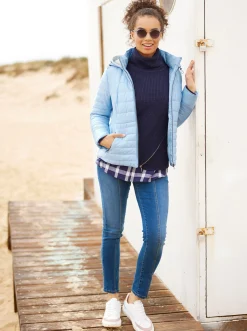 Jeans mit Teilnungsnähten