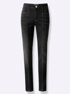 Jeans mit Teilnungsnähten
