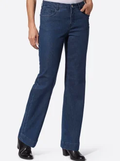 Jeans mit weitem Bein