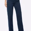Jeans mit weitem Bein