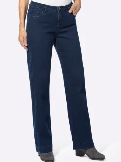 Jeans mit weitem Bein