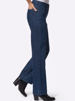 Jeans mit weitem Bein