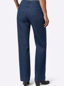 Jeans mit weitem Bein