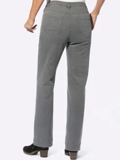 Jeans mit weitem Bein