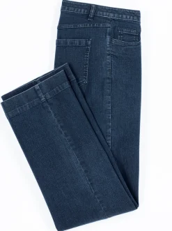 Jeans mit weitem Bein