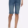 Jeans-Bermudas
