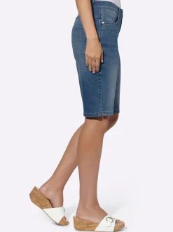 Jeans-Bermudas