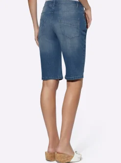 Jeans-Bermudas