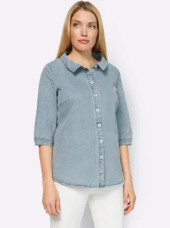 Jeansbluse