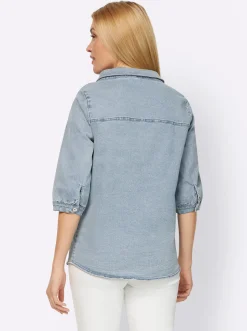 Jeansbluse