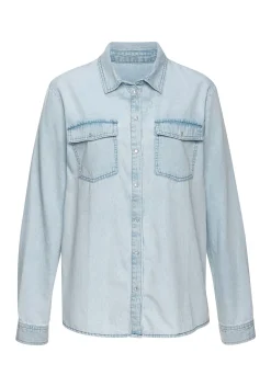 Jeansbluse