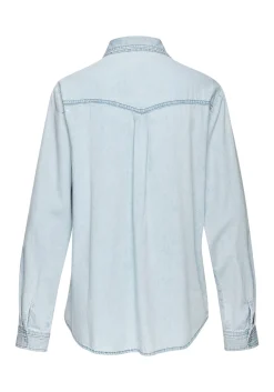 Jeansbluse