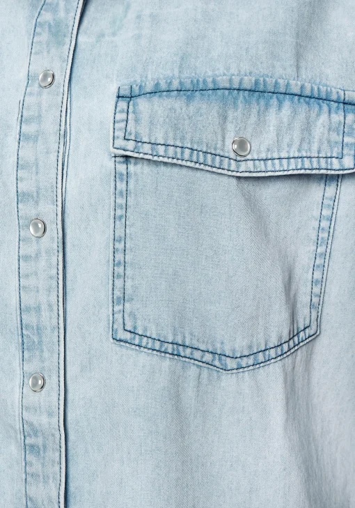 Jeansbluse
