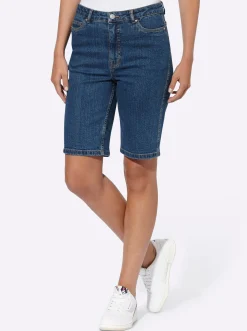 Jeansshort in 5-Pocket-Form