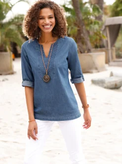 Jeans-Tunika