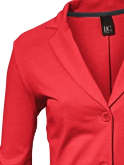 Jerseyblazer aus Baumwolle, ungefüttert