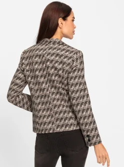 Jerseyblazer mit passformgenauen Nähten