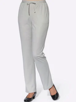 Jerseyhose mit Bindeband