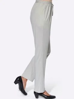 Jerseyhose mit Bindeband