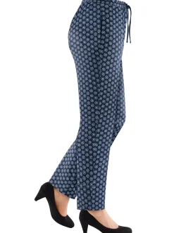 Jerseyhose mit Bindeband