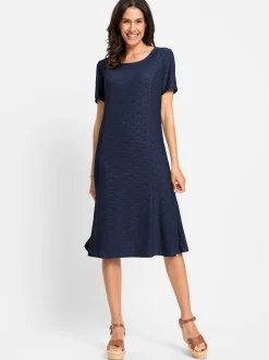 Jerseykleid blickdicht gefüttert