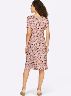 Jerseykleid im Romantik-Dessin