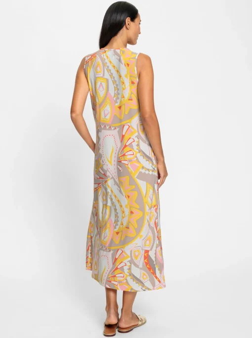 Jerseykleid in leichter A-Form