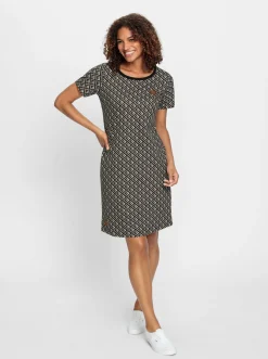 Jerseykleid in Schlupfform