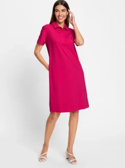 Jerseykleid mit Glitzersteinen