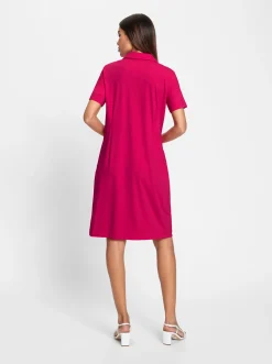 Jerseykleid mit Glitzersteinen