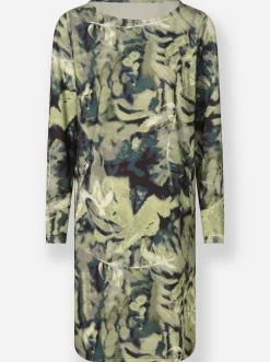 Jerseykleid mit Reißverschluss-Taschen