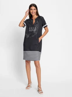 Jerseykleid mit Taschen