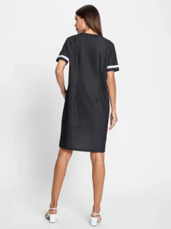 Jerseykleid mit Taschen