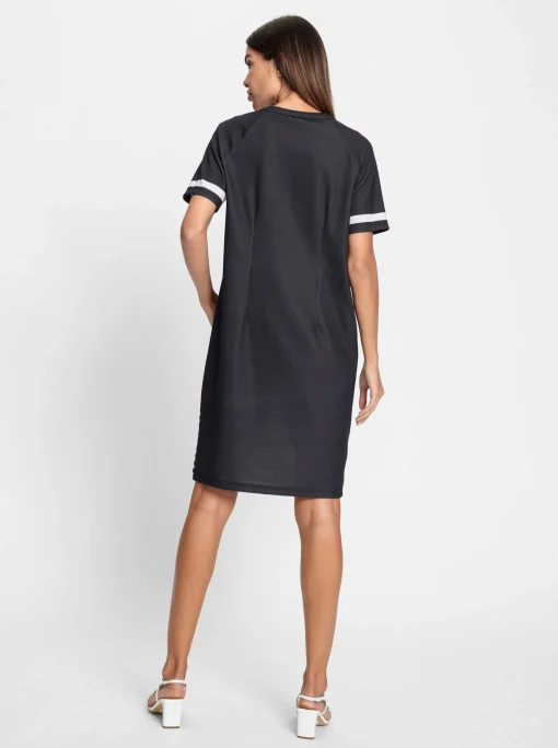 Jerseykleid mit Taschen