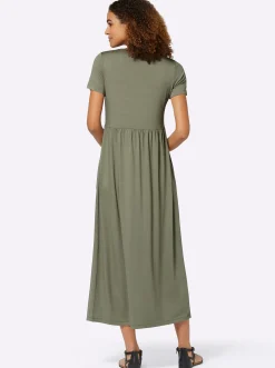 Jerseykleid mit Taschen