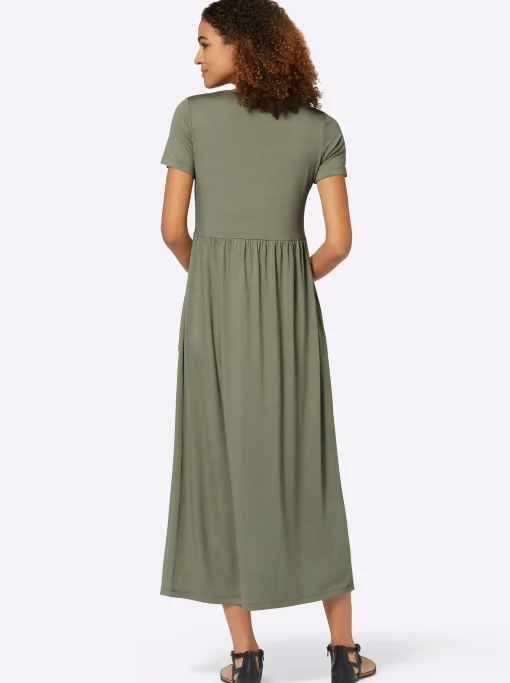 Jerseykleid mit Taschen