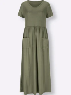 Jerseykleid mit Taschen